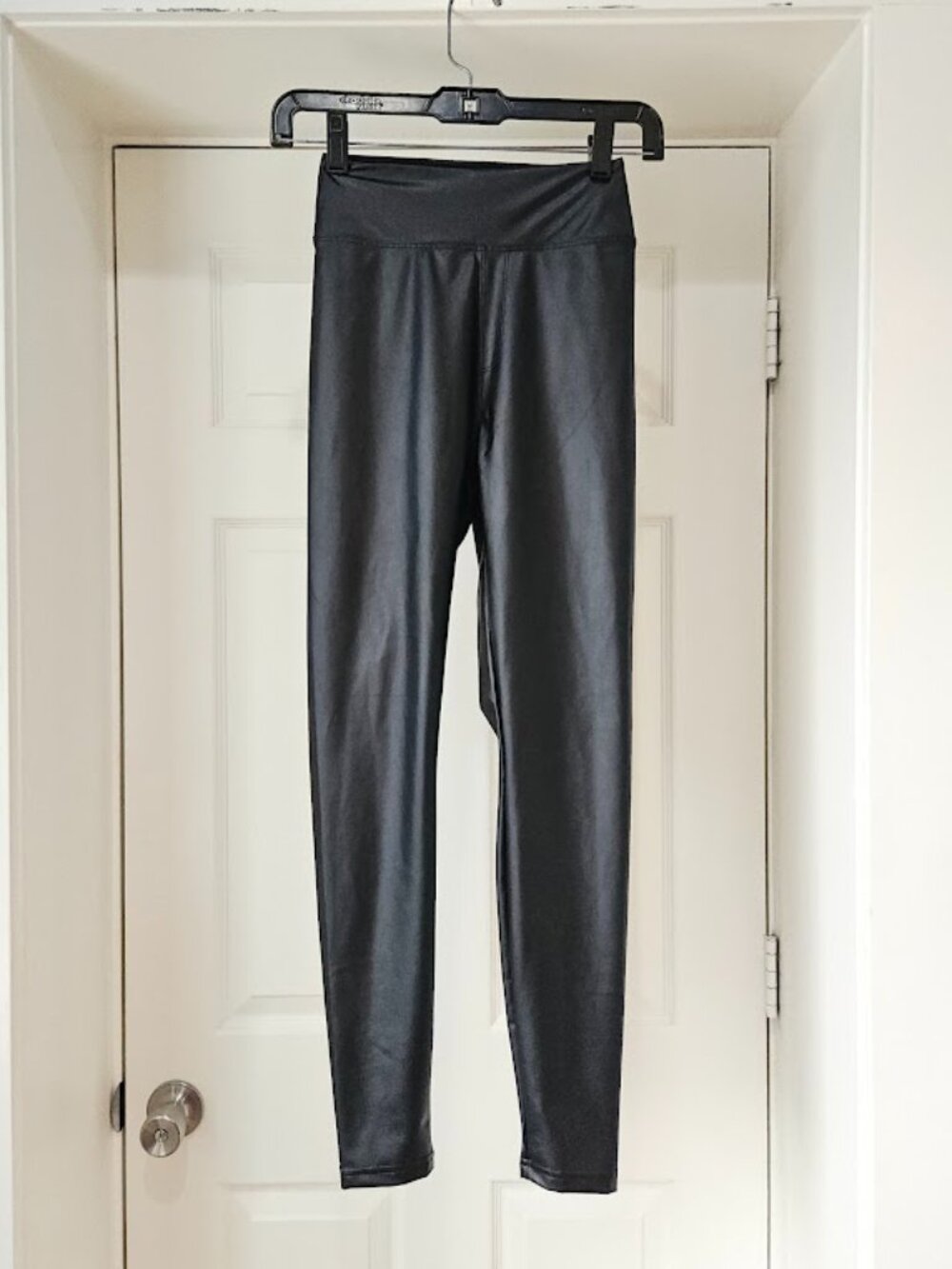 Aerie Black Faux Leather Grunge Leggings Pants Small Indie Sleaze Whimsygoth
